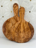 Olive Wood Round Paddle Board
